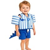 Toddler Puddle Float Jumper Swim Vest for Kids 1-4 Years Old...