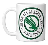 North Texas Mean Green | NCAA University of Merch | 1709EL07 Ceramic Mug, White