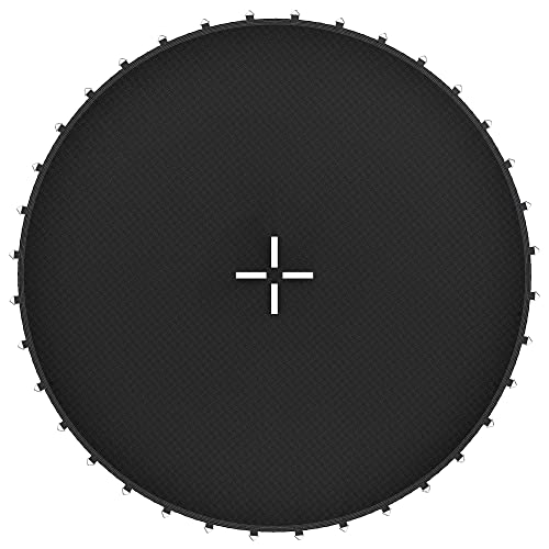 Kinetic Sports Trampolin Sprungtuch Ersatz Ø 354 cm mit 84 Ösen - Sprungmatte für Gartentrampoline Ø 400 cm, USA PP-Mesh Gewebe, Wetterfest & Witterungsbeständig