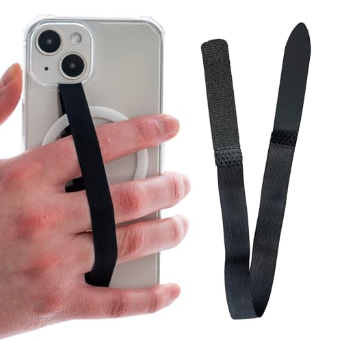 Scooch Bandmate, Elastic Flexible Phone Strap, Universal Slim Hand Finger Grip, Non-Slip Cell Phone Holder, Fits All Phone Cases by Scooch - Used condition - US$8.99