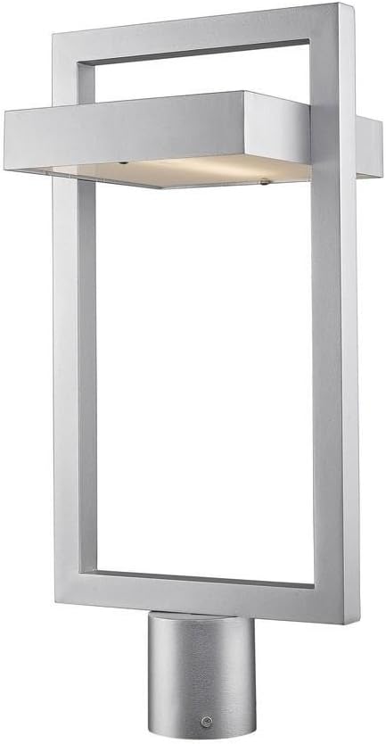 Z-Lite 1 Light Outdoor Post Mount Fixture 566PHBR-SL-LED