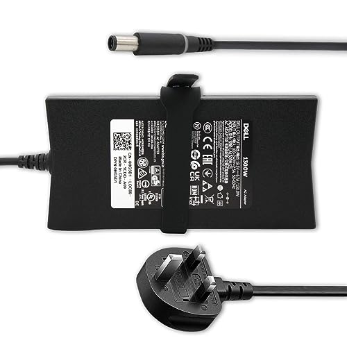 Chargeur Dell 130W 19.5V parfait pour alimenter votre ordinateur au bureau ou en télétravail