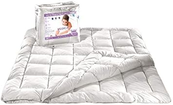 all4all Neue Bettdecke Steppdecke 140×200/160×200/180×200/220×200 Medical 4 Jahreszeiten Steppung antiallergisch für Allergiker 100% (180 x 200 cm)
