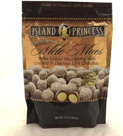 Mele Macs Toffee Coated Macadamia Nuts Covered in Milk Chocolate (15 Ounce Bag)