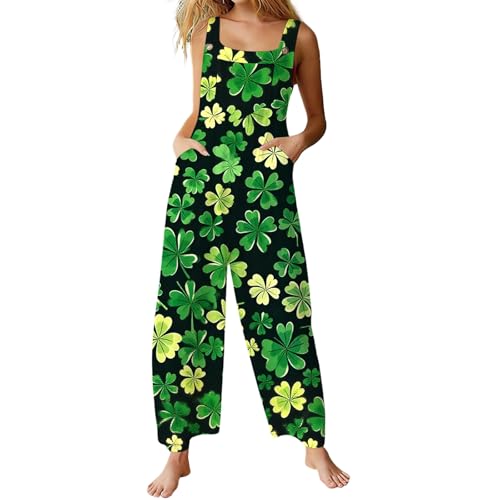 Mono moderno informal con estampado y pernera ancha para lucir cómoda y con estilo a diario