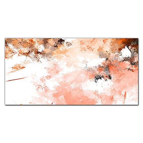 Photo sur verre de feuilles abstraites pour sublimer votre salon moderne