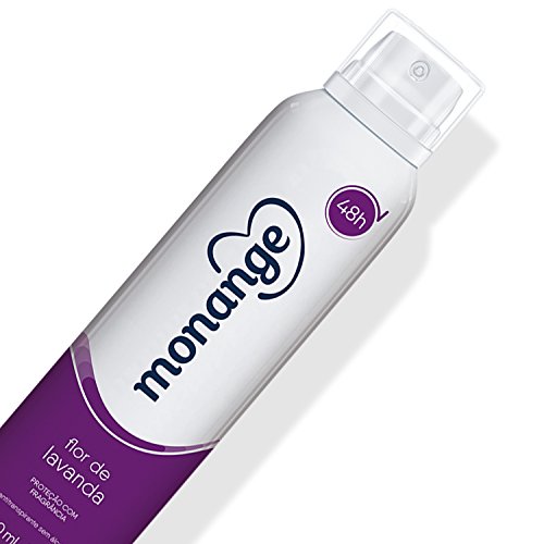 Desodorante Aerossol Flor De Lavanda Com, Monange, Branco