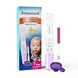 Amazewell Pregnancy Test Kit for Women, 2 Early Detection Pregnancy Test and 5 HCG Pregnancy Tests, Clear and Easy to Read Results (2 Regular Pens+5HCG+1 Urine Cup)