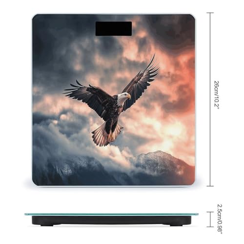 Báscula digital para baño vidrio templado 400 lb miniatura 2