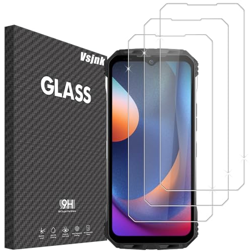 Vsjnk Screen Protector Compatible with DOOGEE S100/DOOGEE S100 Pro Tempered Glass
