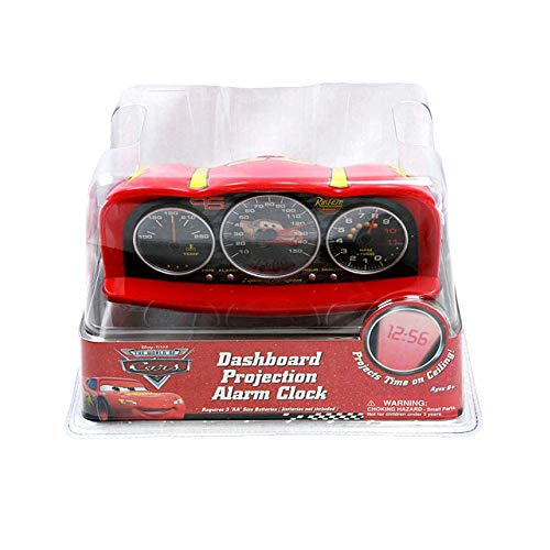 Buy Disney Pixar Cars Dashboard Projection Alarm Clock Cars Alarm