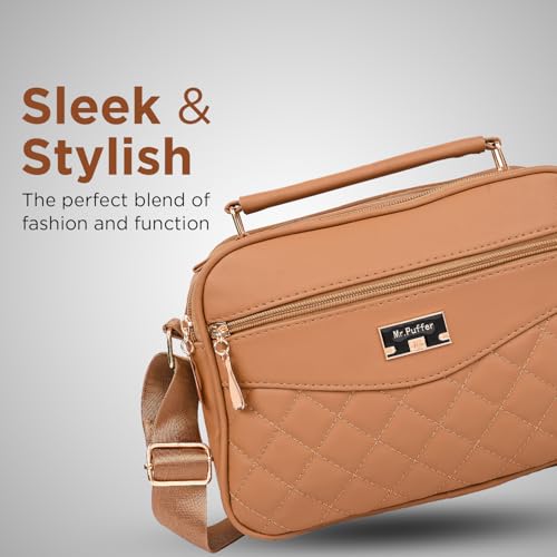 Image of Sling Bag for Women | Classic Stylish Handbag for Girls with Adjustable Strap