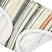All Seasons Girls' Panties Breathable Toddler Underwear for Young Girls Colorful Striped Pattern in Sizes 2T,3T, 4T, 5T, 6Y and 8Y
