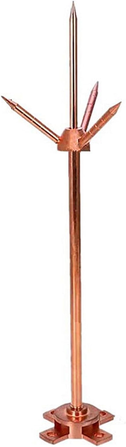 Wireless Radar Lightning Protection System Communication Equipment Pure Copper Assembled Lightning Rod