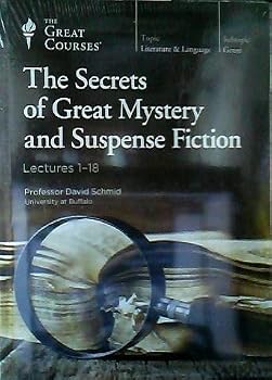 Paperback The Great Courses: The Secrets of Great Mystery and Suspense Fiction (Transcript Book 1-36) Book
