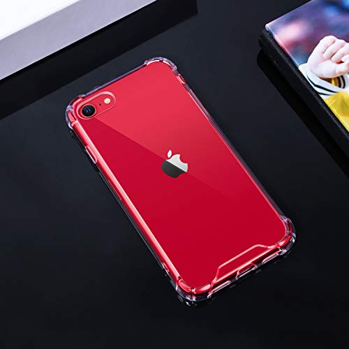 Idweel Iphone Se 2020 Case, Iphone Se 2022 Case,Iphone 8 Case, Iphone 7 Case,Crystal Clear Soft Tpu Transparent Bumper Shock Absorption Technology Raised Bezels Slim Fit Protective Cover, (Hd Clear) #TOP2