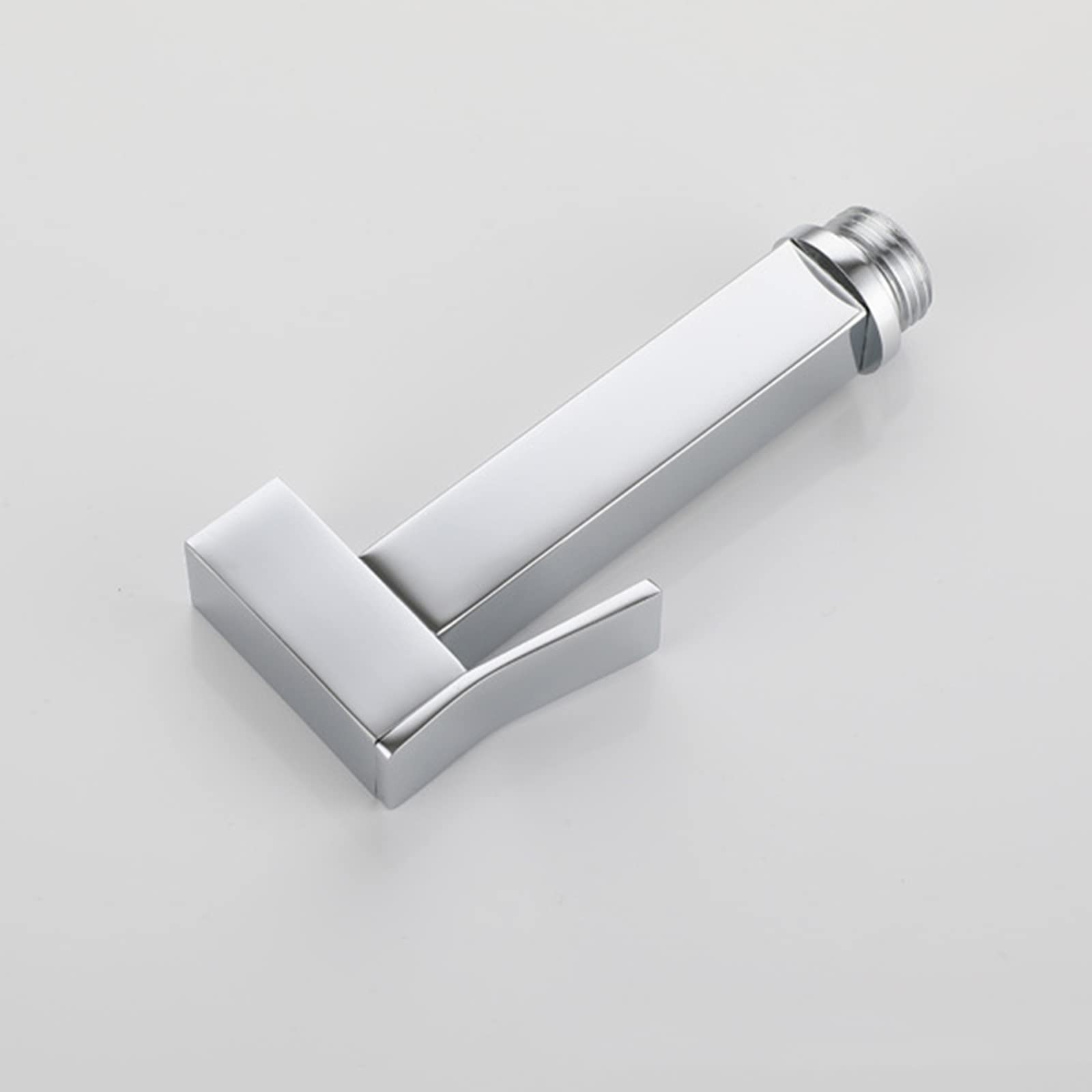 Kit de rociador de bidé para inodoro, grifo de fijación para bidé montado en la pared, cromado, monomando, baño frío y caliente, kit de rociador para bidé, manguera de ducha (manguera de ducha)
