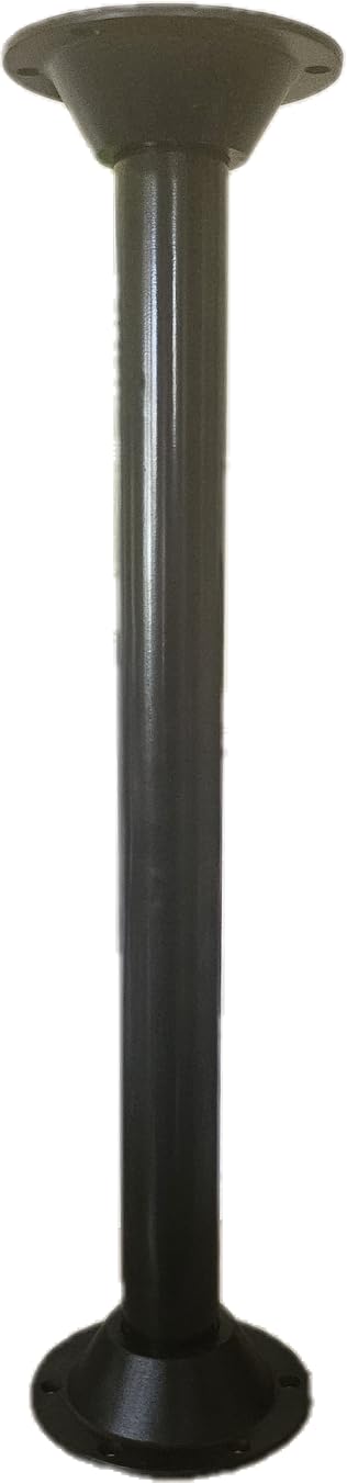 NORLYT Island Table Stand Leg Set Kit fit Caravan/Campervan/Motorhome/Horsebox/Camper Conversion - Includes Base and Island Table Leg with Screws - Stainless Steel