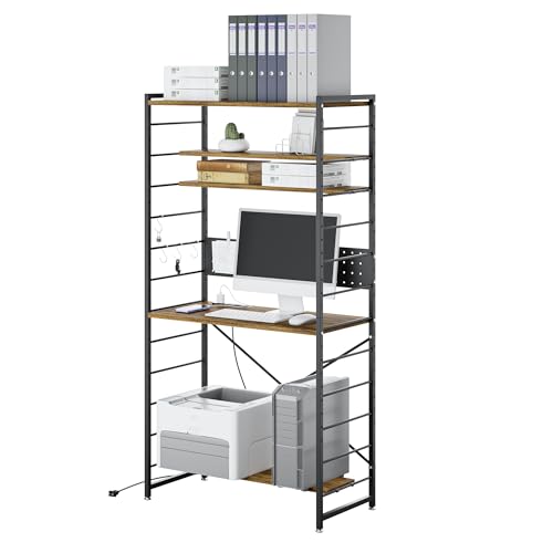 DEWEL �V�F���t�f�X�N �p�\�R���f�X�N �� PC ��84cm �L�E�{�[�h�t�� �I�������߉\ �R���Z���g�t�� �n�C�f�X�N ���[���b�N �ȃX�y�[�X �t�b�N4�t�� ���[�N�f�X�N ��l��炵 �w�K�� ��Ɗ� �ݑ�Ζ� �g���ȒP ��84x���s40x����16