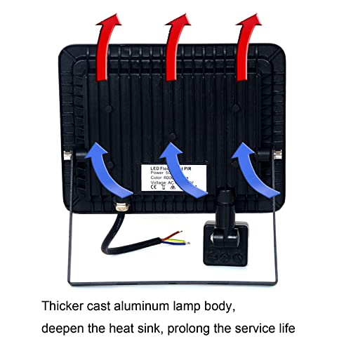 Faretto led da esterno con sensore di movimento