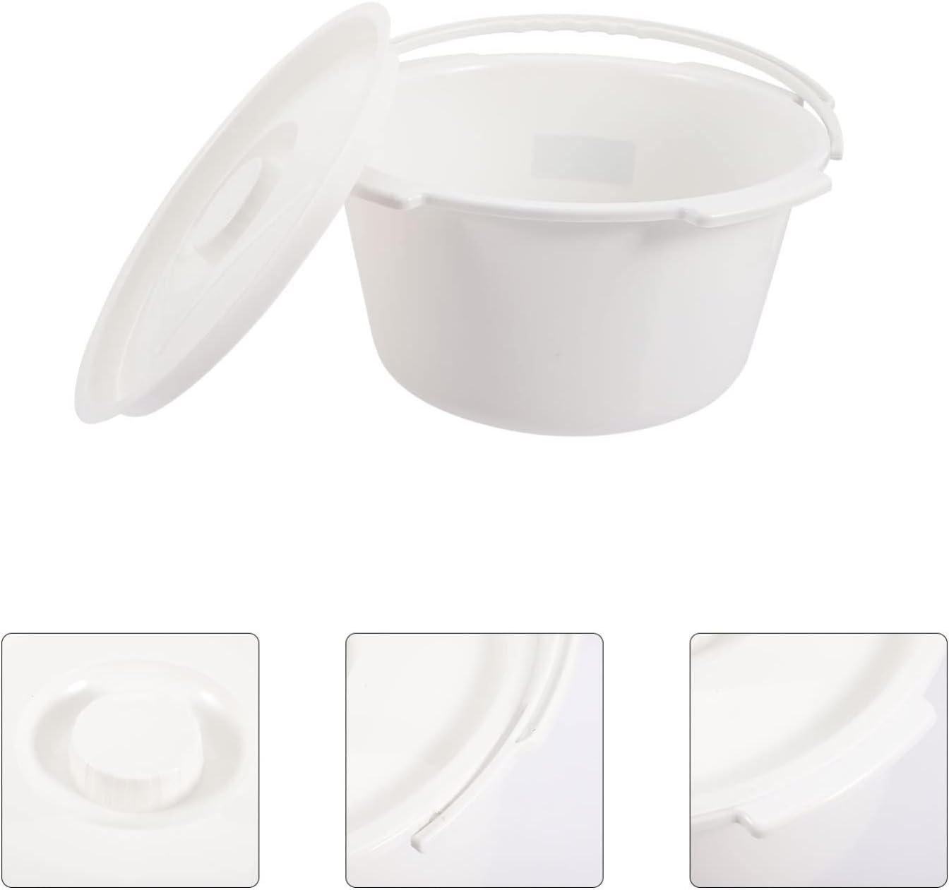 Elder Urinal Bucket Commode Lid Potty for Boys Female Urination Device