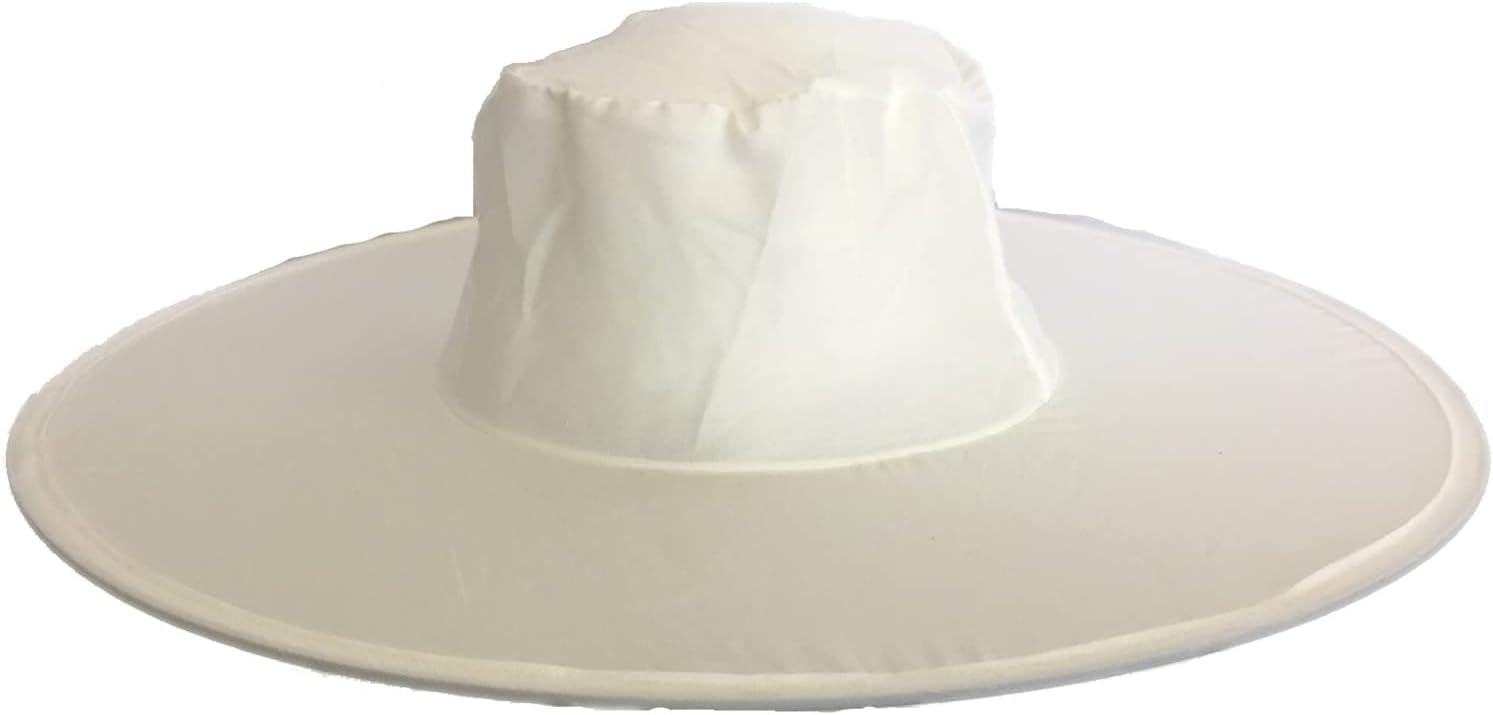 Purple TurtlePackable Pop Up Sun Hats-White