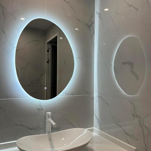 Miroir antibuée intelligent à intensité variable 3 couleurs