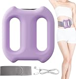 Vibbang Multifunktionaler Ganzkörper-Faszienring, 5 Gänge mit Timer-Funktion Massageroller Vibration zur Faszien-Straffung, Massager mit Gurt, für rücken Beine Oberschenkel Bauch, Abnehmen Geräte