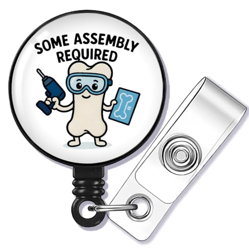 Enrouleur de badge orthopédiste, cadeau pour chirurgien et interne