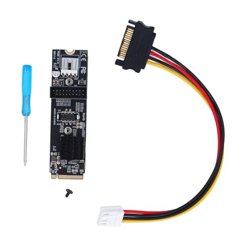 Carte Type E USB 3.1 adaptateur M.2 PCIe extension panneau avant PC