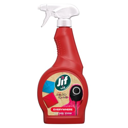 Jif Ultra Fast Spray Cleaner Everywhere Squid Game limited edition game over stains 470ml
