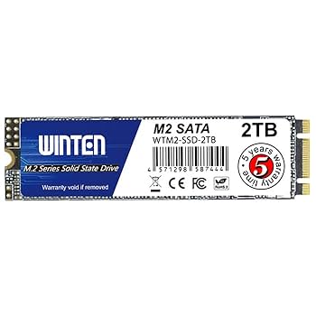 Amazon | WINTEN SSD M.2 SATA 2TB 2280 3D NAND SATA3 6Gb/s