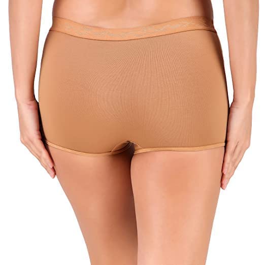Image of SHAPERX Women Panties Multi Color Seamless Plus Size Panty No Show Hipsters line Fully Cotton & Blend Regular Mid Waist Panty Pack of 4