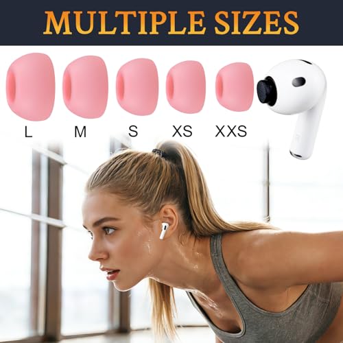 Image of SOULWIT Eartips for AirPods Pro 3(2025,Gen3), with Upgarded Case - Pink
