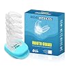 AKSO MEDICOS Bruxism Mouth Guard，Teeth Whitening Mouth Tray,2 Sizes,Pack of 6 Sports Mouth Guard with Case