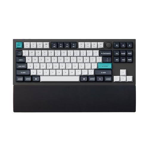 Image of Ergonomic Silicone Wrist Rest for Keychron Q3 / Q3 Max / V3 / V3 Max / C3 Pro,14.37 inch Honeycomb Non-Slip Palm Rest, 80% TKL Mechanical Keyboards with Typing Pain Relief