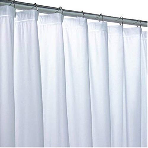 Image of Kuber Industries Polyvinyl Chloride AC Curtain, Door - 7 Feet (White, pencil pleat)