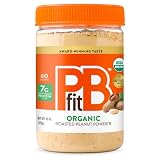 PBfit Organic Peanut Butter Powder 15 Oz, Peanut Spread with 7g Protein