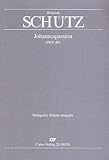  Schütz: Johannespassion (SWV 481). Partitur