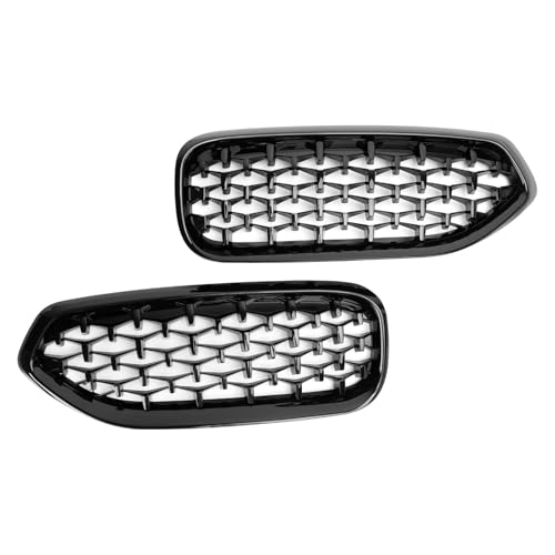 Calandre avant voiture noire style diamant pour BMW Z4 G29 2019-2023