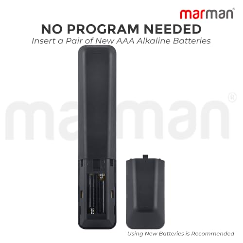 Image of marman Compatible with Nokia Tv Remote Control Original 43CAUHDN 55CAUHDN 43 55 Inch TV Model Only Support Suitable for Smart 4k FHD UHD Android Television Without Voice Command