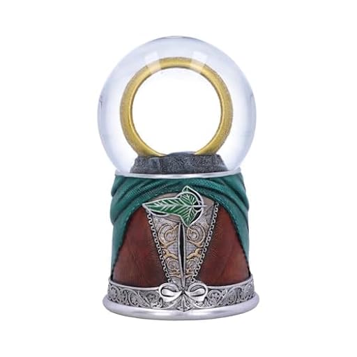Nemesis Now Globo de Nieve con Licencia Oficial Lord of The Rings Frodo, Multicolor, 17 cm | Ya disponible en tu tienda friki favorita! En mundofriki.es!