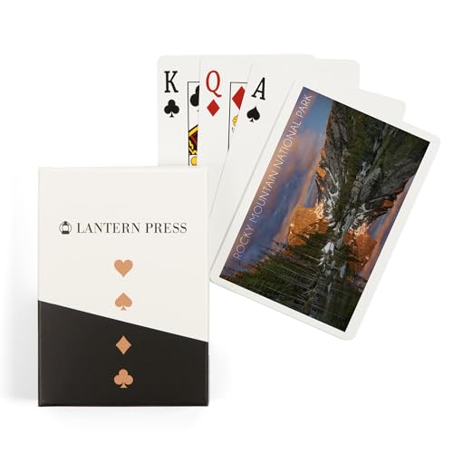 Baraja de Poker Lantern Press Rocky Mountain Dream Lake