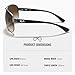 Ray-Ban RB3386 Pilot Shaped Non-Polarized Sunglasses for Men – Includes Official RAYBAN Eyewear Kit – Ideal Formal & Casual Wear Sunglasses – Brown Gradient Lens