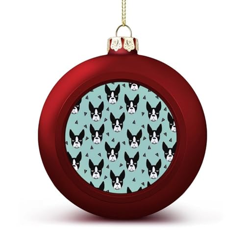 Boston-Terriers-Dog-Pattern-Funny-Christmas-Ball-Ornaments-Custom-Hanging-Pendant-Shockproof-Decorative-for-Xmas-Tree-Party