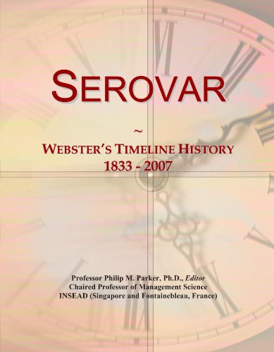 Serovar: Webster's Timeline History, 1833 - 2007