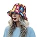 WDdZzyy Cute Pig Theater Style fuzzycute Bucket hat Faux Fur Warm Winter Hats for Women Fashion Fishermans hat for Parties