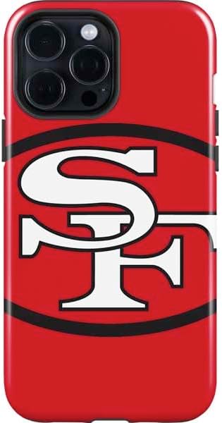 Skinit Impact Phone Case Compatible with iPhone 15 Pro Max - Officially Licensed NFL San Francisco 49ers Design