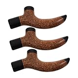Hemobllo 3 Piezas Empuñaduras de Corcho Antideslizantes para Bastones de Senderismo de Mangos de Repuesto Ergonómicos y Duraderos Accesorios para Trekking Que Absorben Impactos y Mejoran