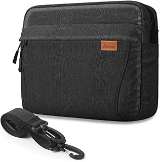 SIMTOP Tablet Sleeve Bag iPad messenger Bag 11inch for New iPad Pro,ipad carrying case 10.9 inch iPad Air 4, Surface Go, Fit tablet accessories ipad Shoulder Gray